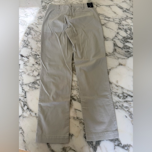NWT J. Crew High-rise girlfriend chino pant Sz 0 Stone - Picture 7 of 10